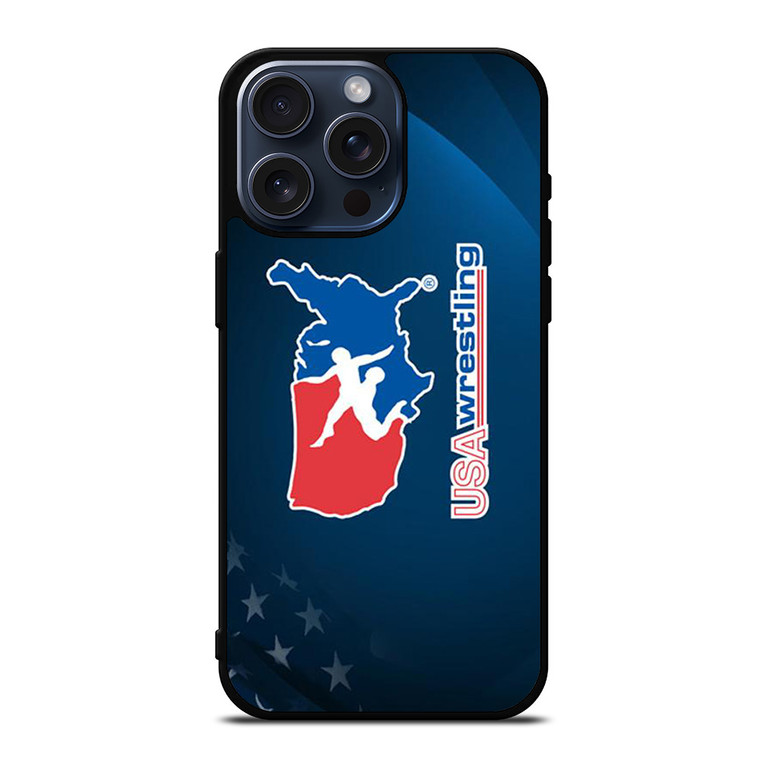 USA WRESTLING AMERICAN iPhone 15 Pro Max Case Cover