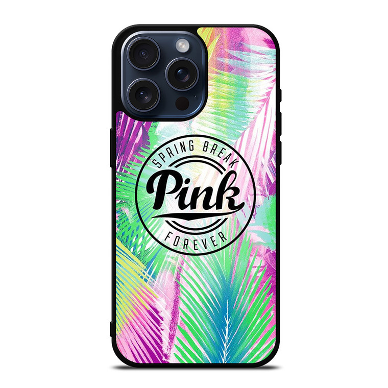 VICTORIA'S SECRET PINK PALM iPhone 15 Pro Max Case Cover