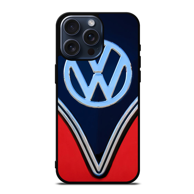 VW VOLKSWWAGEN EMBLEM iPhone 15 Pro Max Case Cover