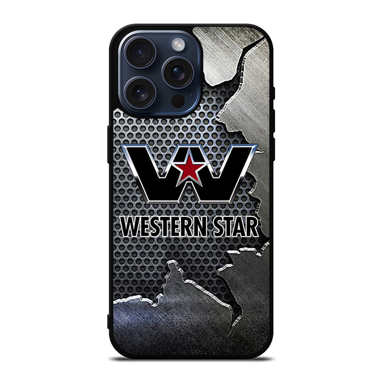 WESTERN STAR METAL LOGO iPhone 15 Pro Max Case Cover