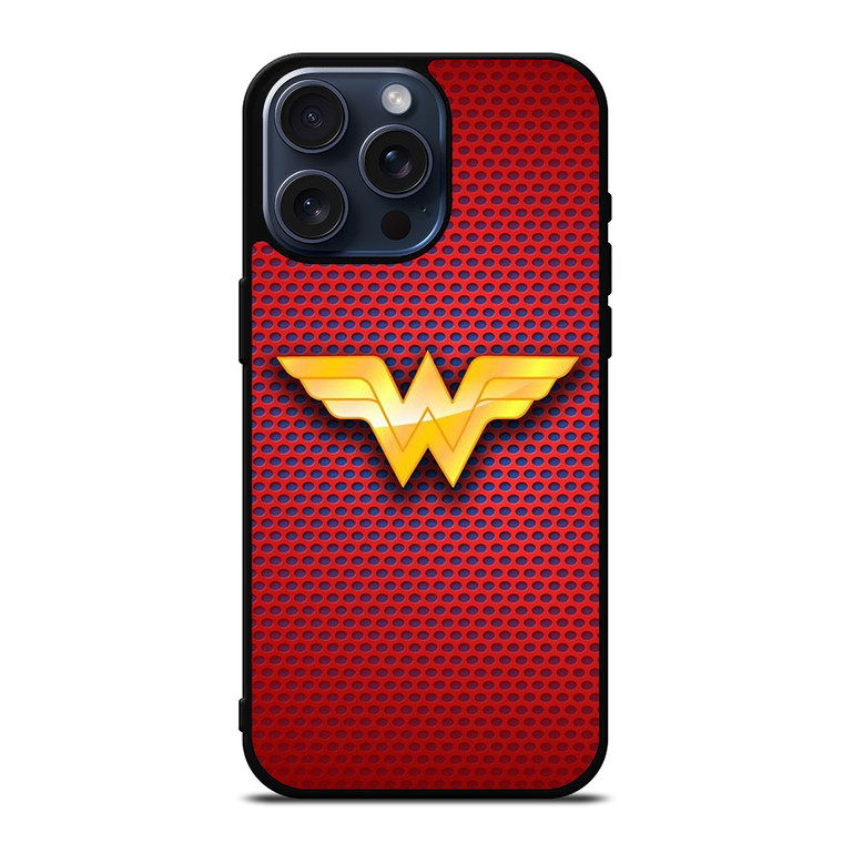 WONDER WOMAN LOGO iPhone 15 Pro Max Case Cover