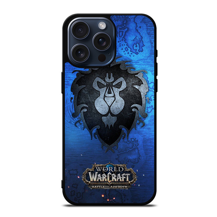 WORLD OF WARCRAFT ALLIANCE iPhone 15 Pro Max Case Cover