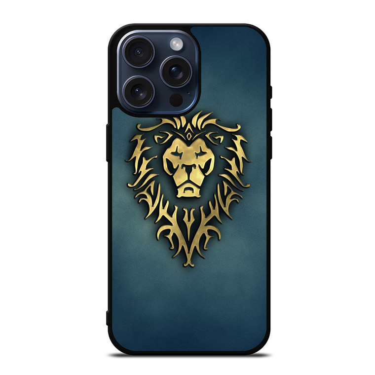 WORLD OF WARCRAFT LOGO iPhone 15 Pro Max Case Cover