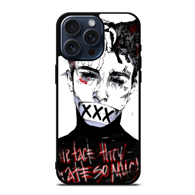 XXXTENTACION RAPPER iPhone 15 Pro Max Case Cover