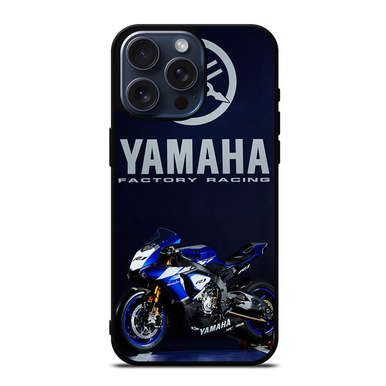 YAMAHA FACTORY RACING iPhone 15 Pro Max Case Cover