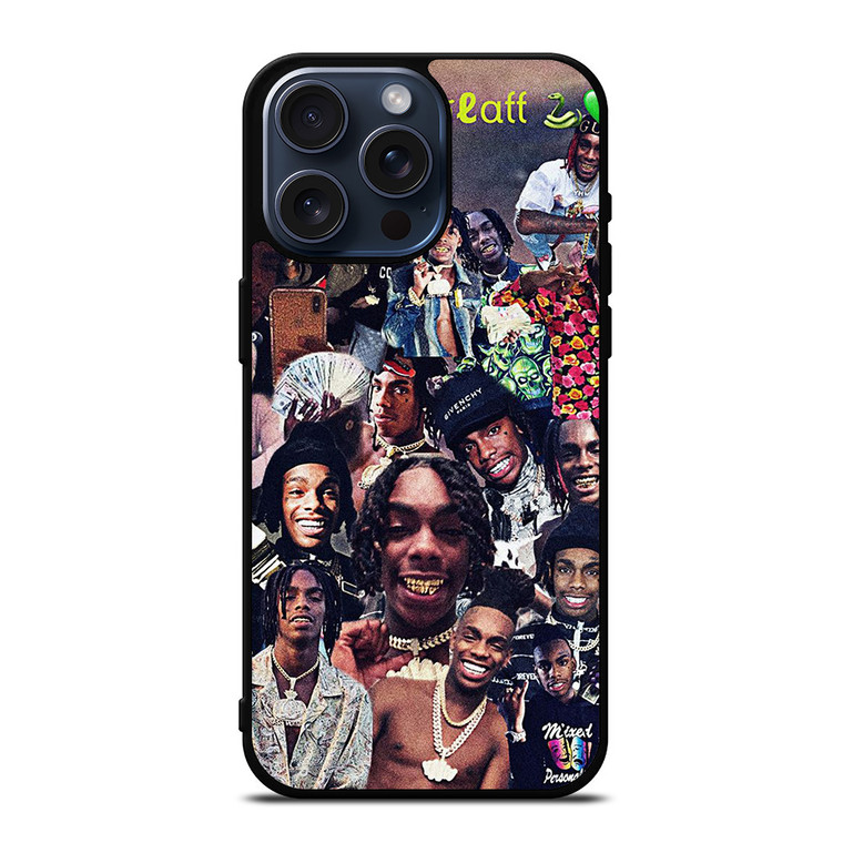 YNW MELLY COLLAGE iPhone 15 Pro Max Case Cover