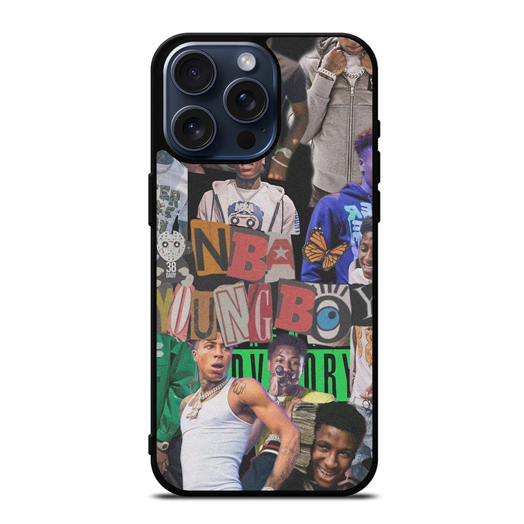 YOUNGBOY NEVER BROKE AGAIN NBA COLLAGE iPhone 15 Pro Max Case Cover