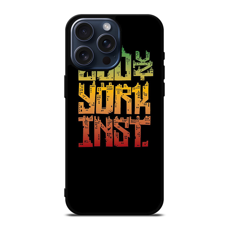 ZOO YORK INST iPhone 15 Pro Max Case Cover