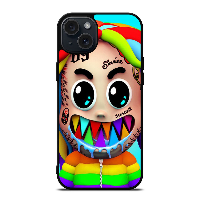 6IX9INE 69 SIXNINE CARTOON RAPPER iPhone 15 Plus Case Cover