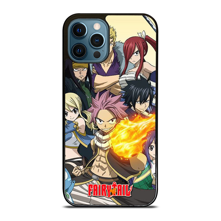 CHARACTER OF FAIRY TAIL ANIME iPhone 12 Pro Max Case Cover