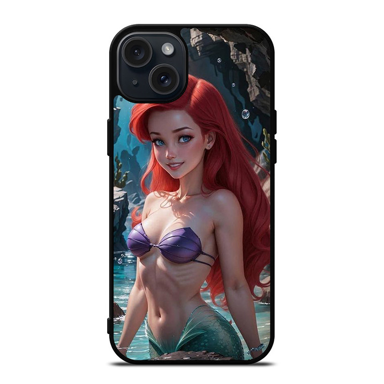 ARIEL THE LITTLE MERMAID CLASSIC DISNEY iPhone 15 Plus Case Cover