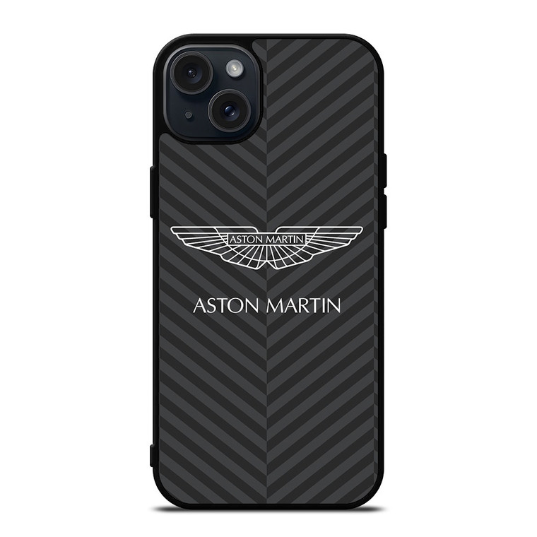 ASTON MARTIN LOGO PATTERN iPhone 15 Plus Case Cover