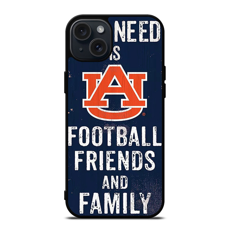 AUBURN TIGERS FOOTBALL QUOTES iPhone 15 Plus Case Cover