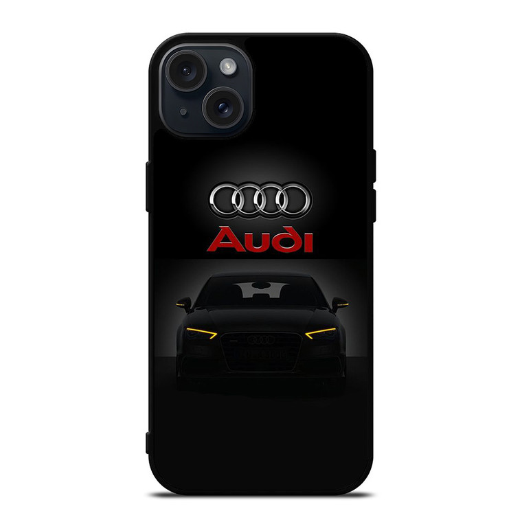 AUDI CAR LOGO iPhone 15 Plus Case Cover