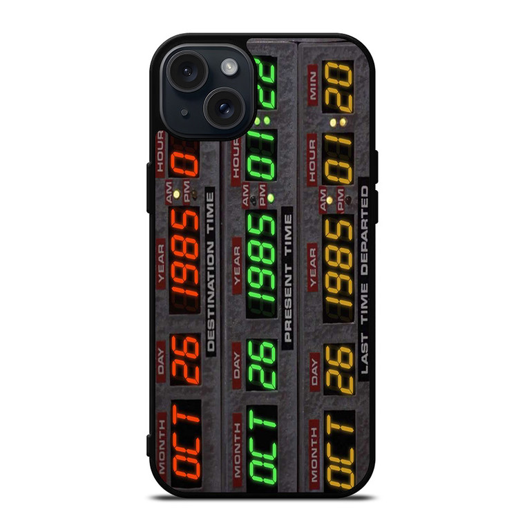 BACK TO THE FUTURE TIME CIRCUITS iPhone 15 Plus Case Cover