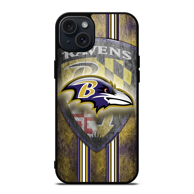 BALTIMORE RAVENS FOOTBALL iPhone 15 Plus Case Cover