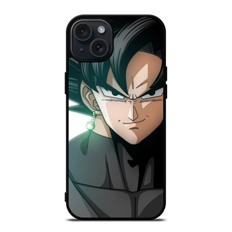 BLACK GOKU DRAGON BALL SUPER ANIME iPhone 15 Plus Case Cover