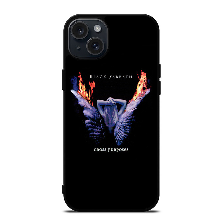 BLACK SABBATH CROSS PURPOSE ALBUM ART iPhone 15 Plus Case Cover