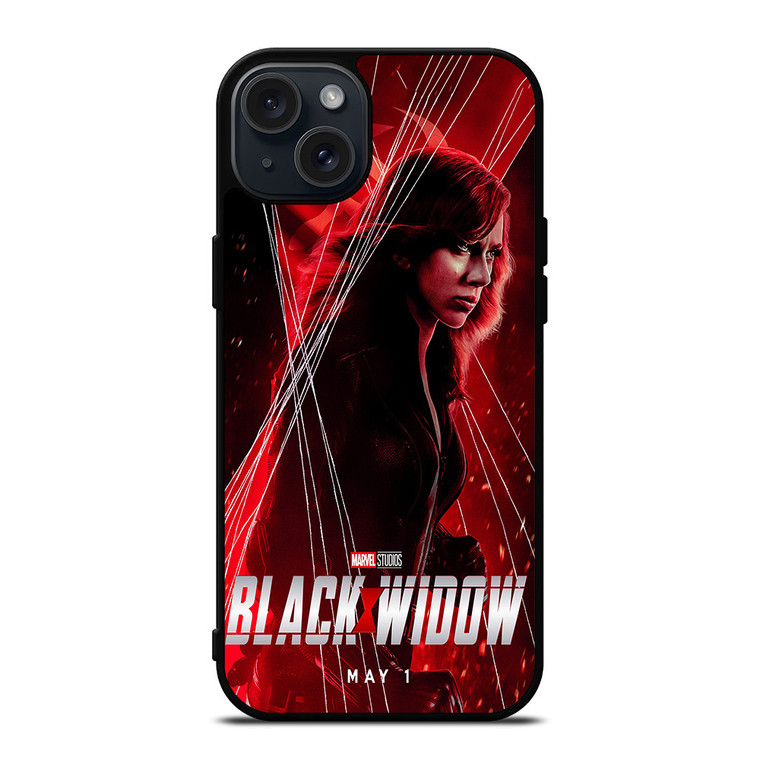 BLACK WIDOW MARVEL MOVIE iPhone 15 Plus Case Cover