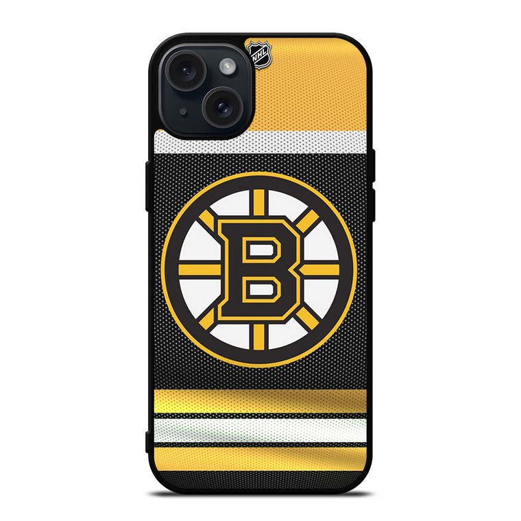 BOSTON BRUINS LOGO NHL iPhone 15 Plus Case Cover
