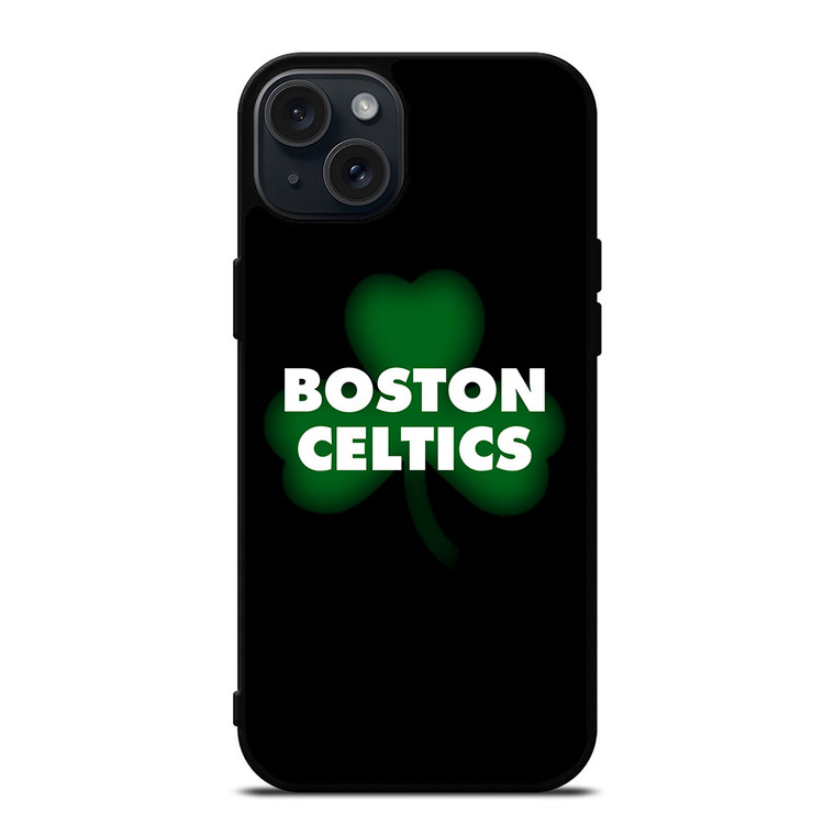 BOSTON CELTICS LEAF SYMBOL iPhone 15 Plus Case Cover