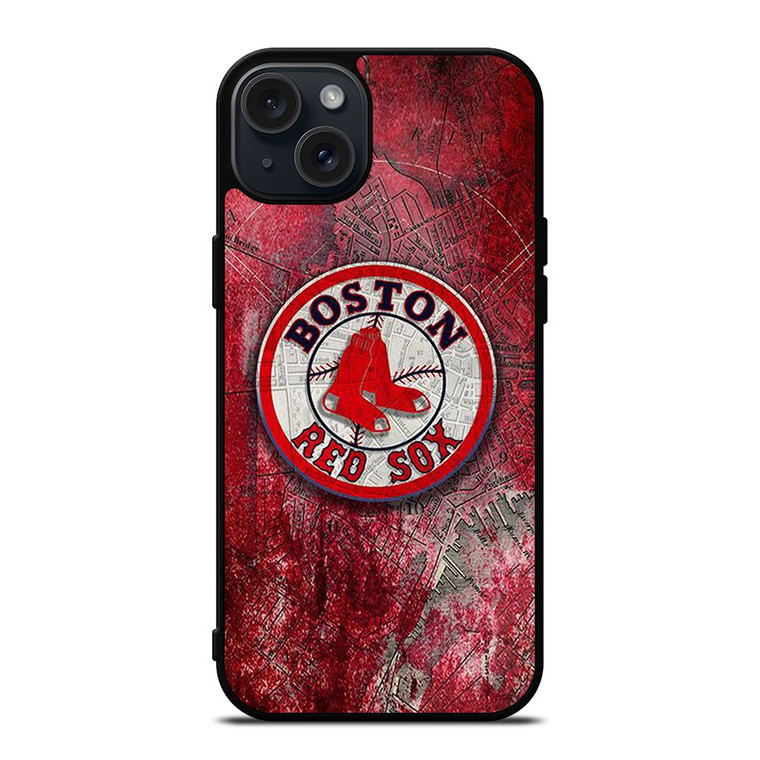 BOSTON RED SOX MLB LOGO iPhone 15 Plus Case Cover
