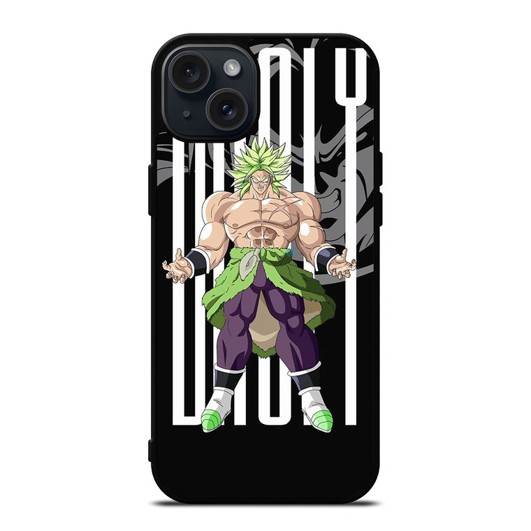 BROLY LEGENDARY SAIYAN DRAGON BALL iPhone 15 Plus Case Cover