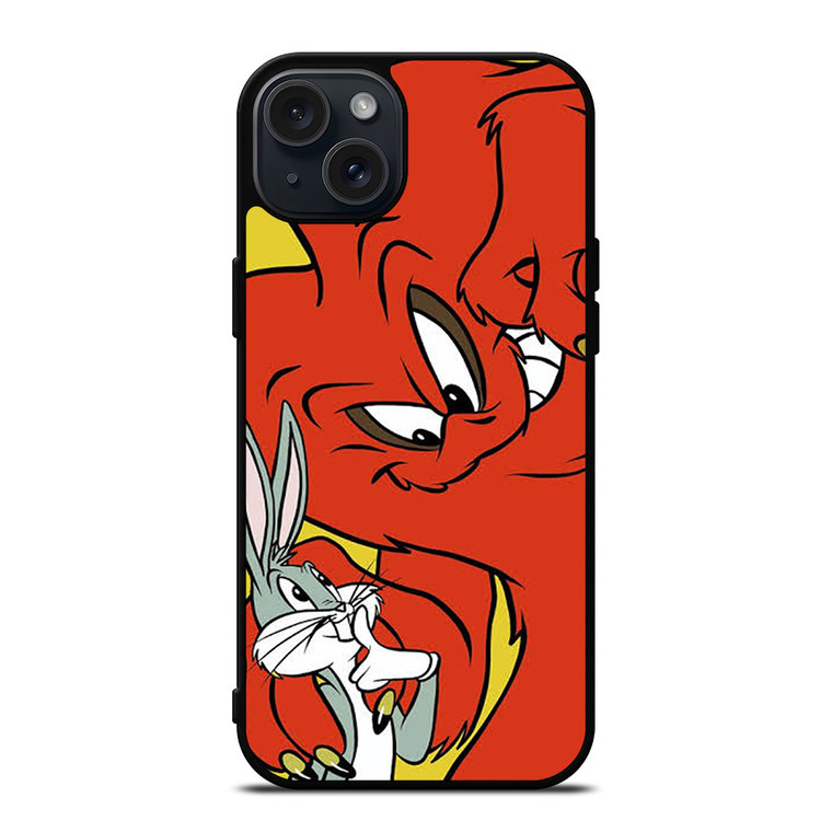 BUGS BUNNY AND GOSSAMER RED iPhone 15 Plus Case Cover