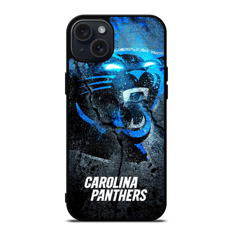 CAROLINA PANTHERS NFL iPhone 15 Plus Case Cover CAROLINA PANTHERS NFL iPhone 15 Plus Case Cover