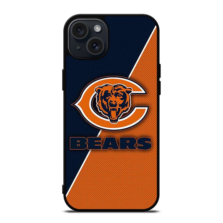 CHICAGO BEARS LOGO iPhone 15 Plus Case Cover CHICAGO BEARS LOGO iPhone 15 Plus Case Cover
