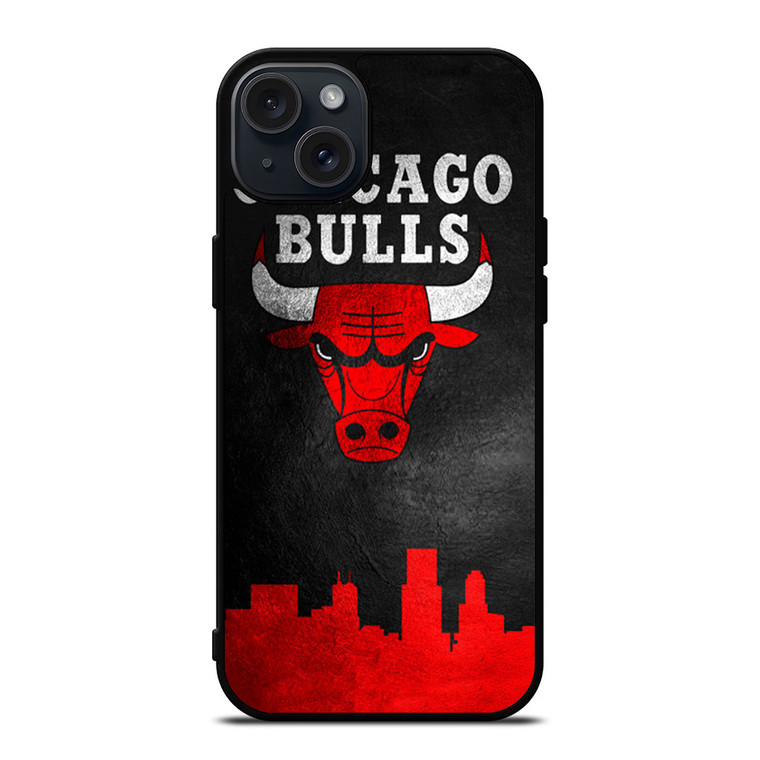 CHICAGO BULLS NBA LOGO iPhone 15 Plus Case Cover