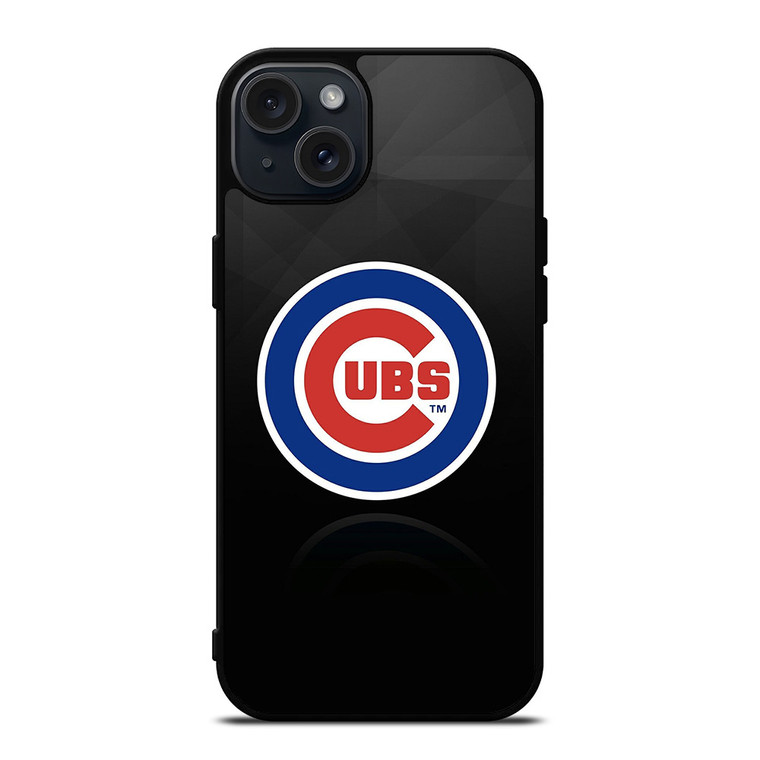 CHICAGO CUBS REFLECTED LOGO iPhone 15 Plus Case Cover