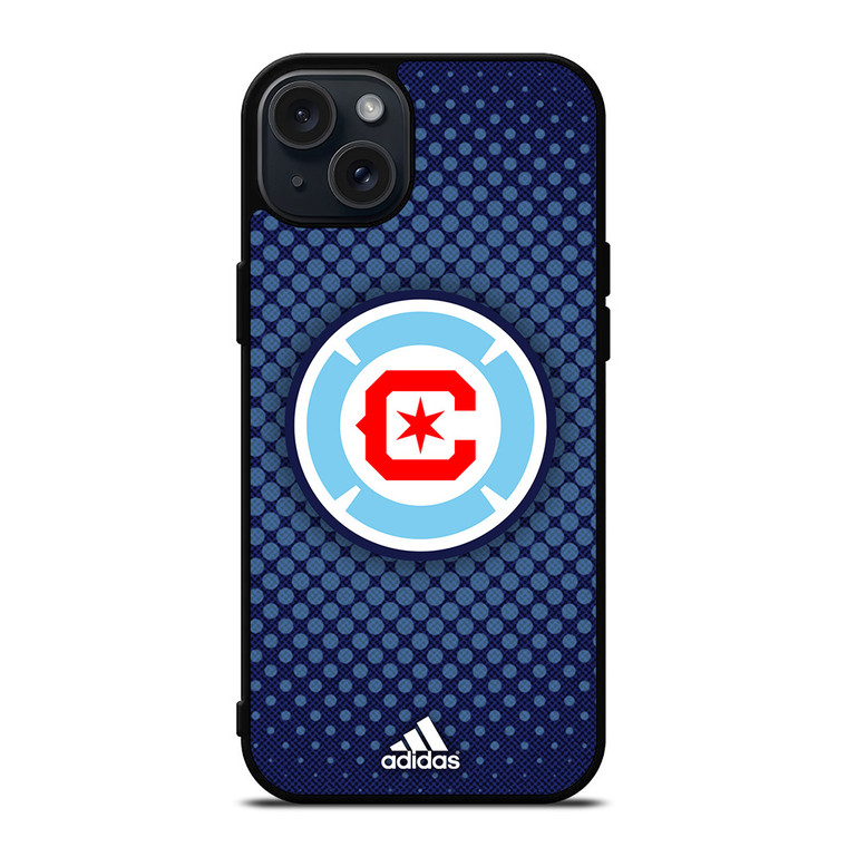 CHICAGO FIRE FC SOCCER MLS ADIDAS iPhone 15 Plus Case Cover
