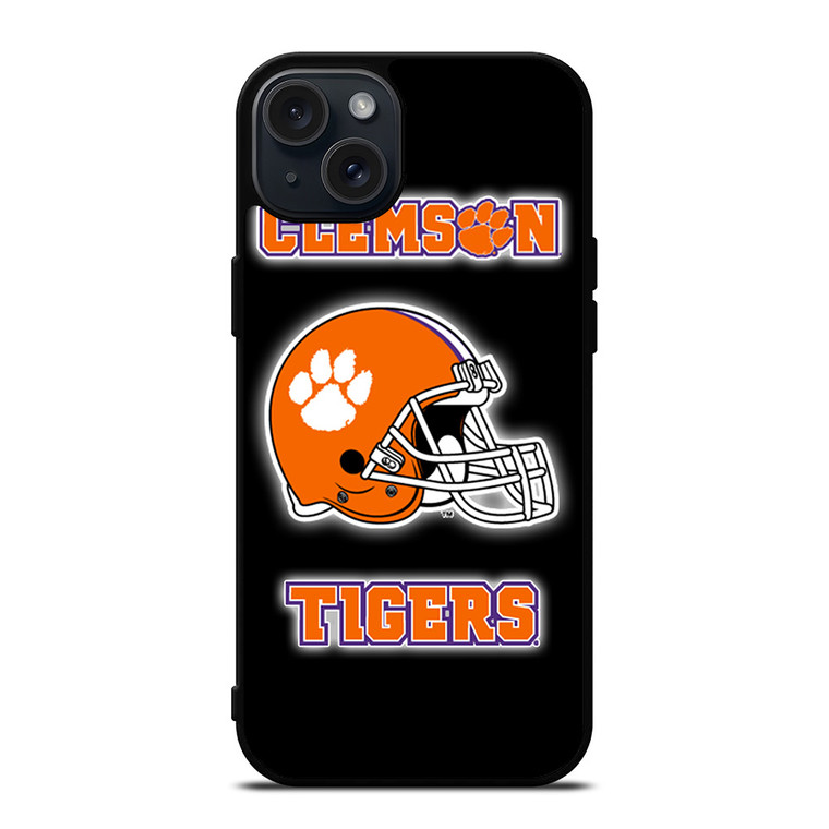 CLEMSON TIGERS FOOTBALL iPhone 15 Plus Case Cover