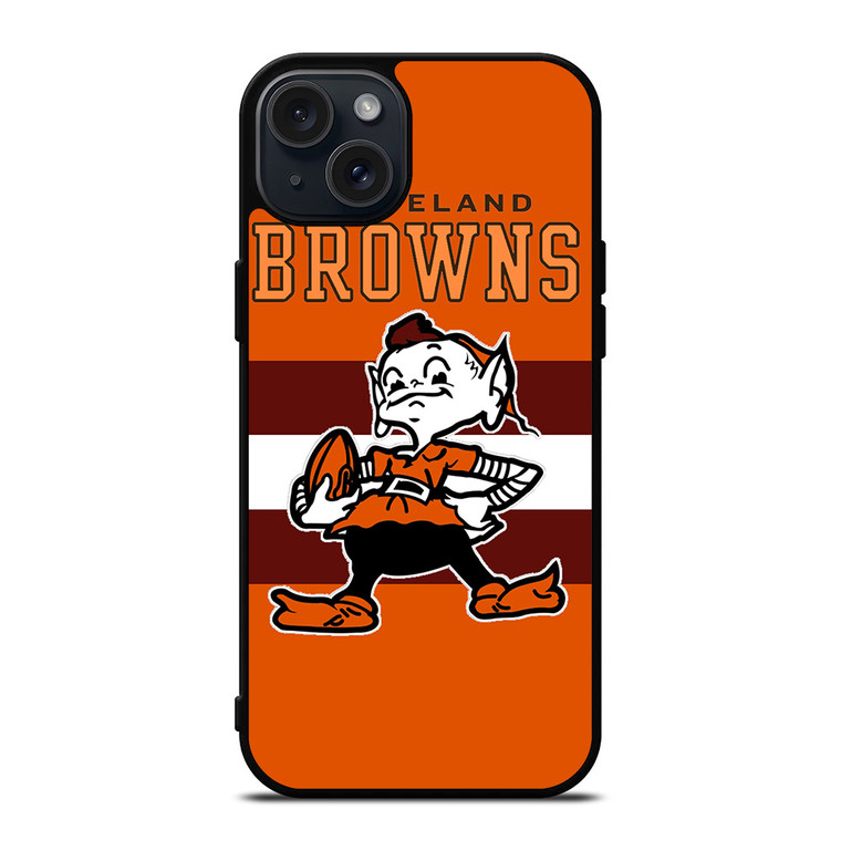 CLEVELAND BROWNS NFL iPhone 15 Plus Case Cover