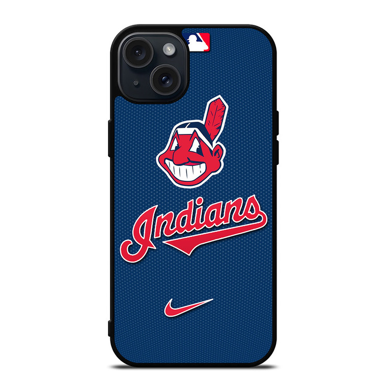 CLEVELAND INDIANS MLB NIKE iPhone 15 Plus Case Cover