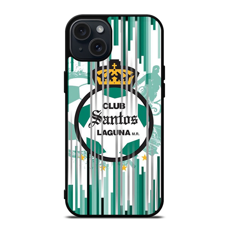 CLUB SANTOS LAGUNA SOCCER FOOTBALL iPhone 15 Plus Case Cover