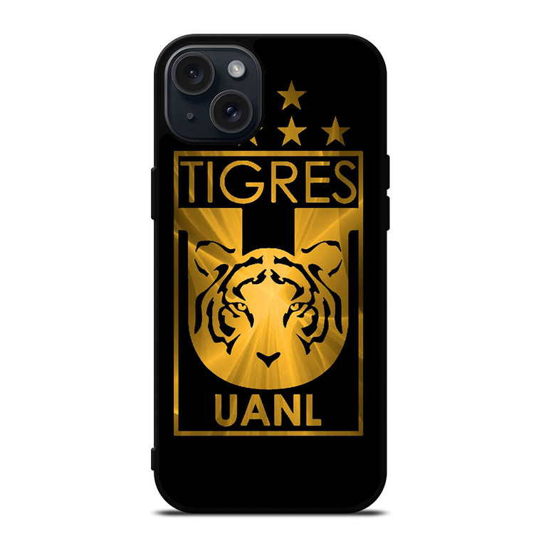 CLUB UANL TIGRES GOLD LOGO iPhone 15 Plus Case Cover