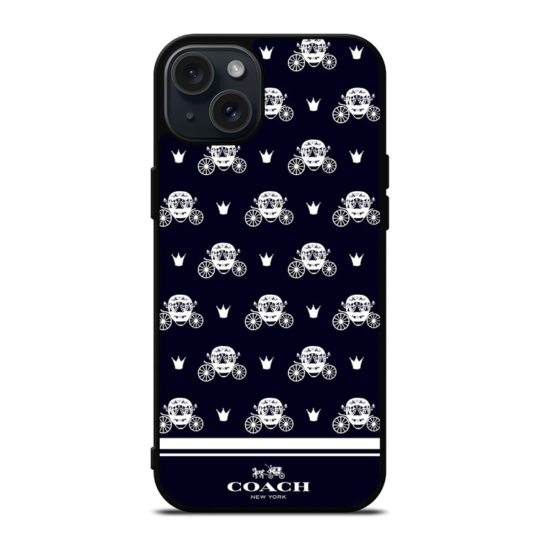 COACH NEW YORK CART iPhone 15 Plus Case Cover