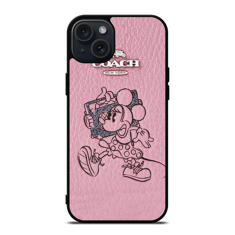 COACH NEW YORK MICKEY MOUSE iPhone 15 Plus Case Cover