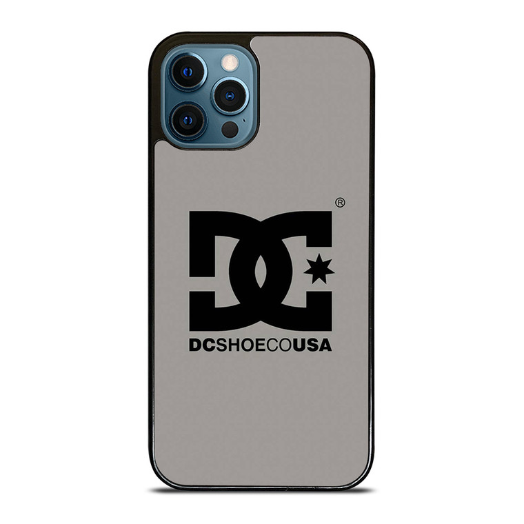 DC SHOE CO USA LOGO GREY iPhone 12 Pro Max Case Cover DC SHOE CO USA LOGO GREY iPhone 12 Pro Max Case Cover