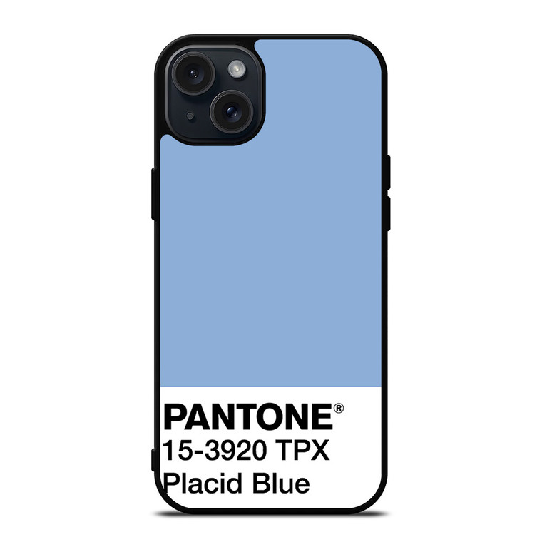 COLOR PANTONE PLACID BLUE iPhone 15 Plus Case Cover