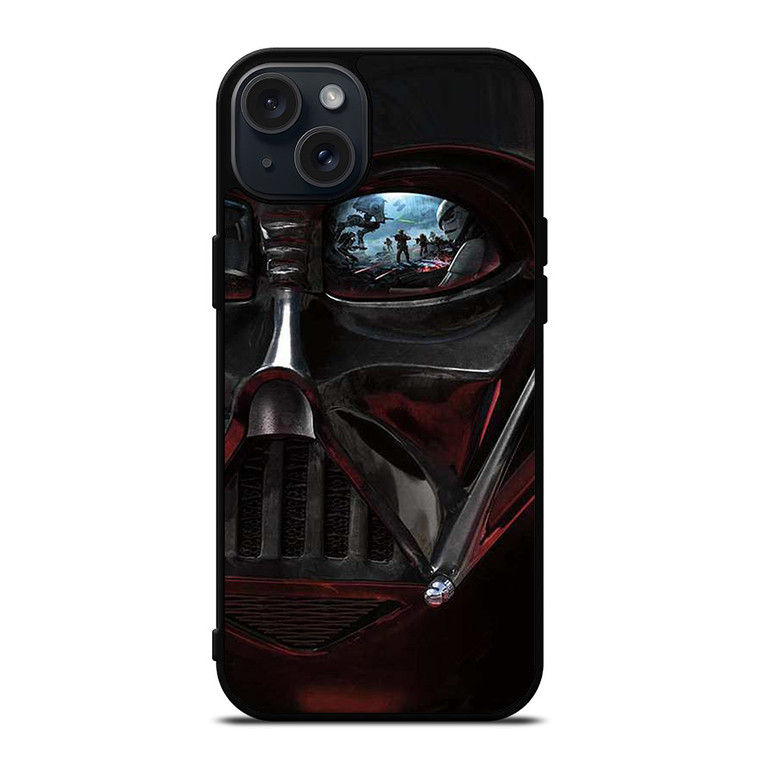DARTH VADER ART FACE iPhone 15 Plus Case Cover