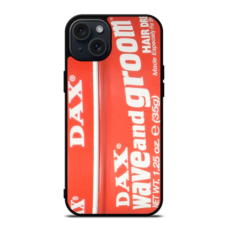 DAX WAVE AND GROOM POMADE iPhone 15 Plus Case Cover