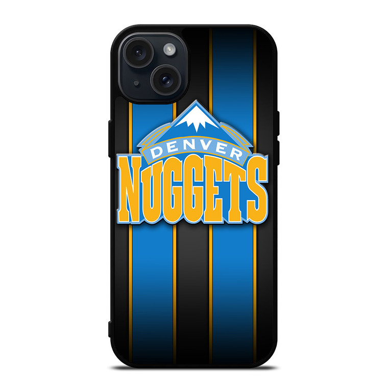DENVER NUGGETS STRIPE LOGO iPhone 15 Plus Case Cover