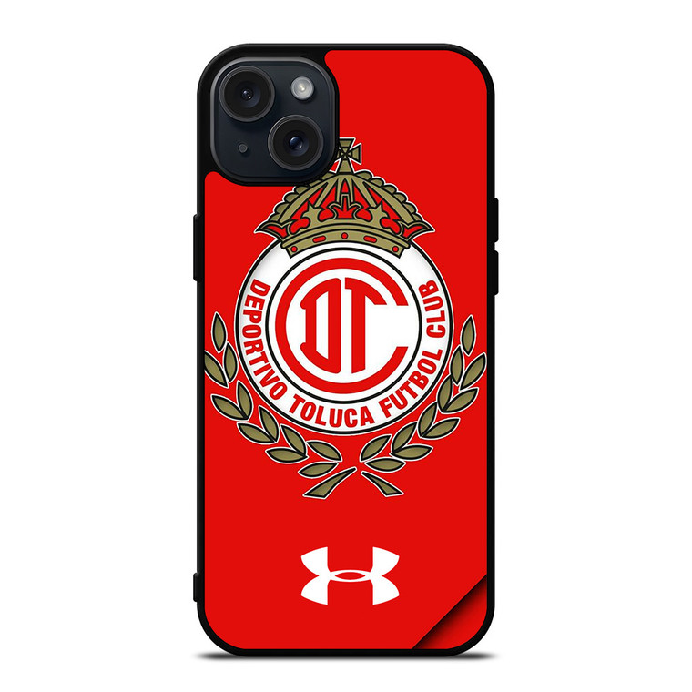 DEPORTIVO TOLUCA FC LOGO iPhone 15 Plus Case Cover