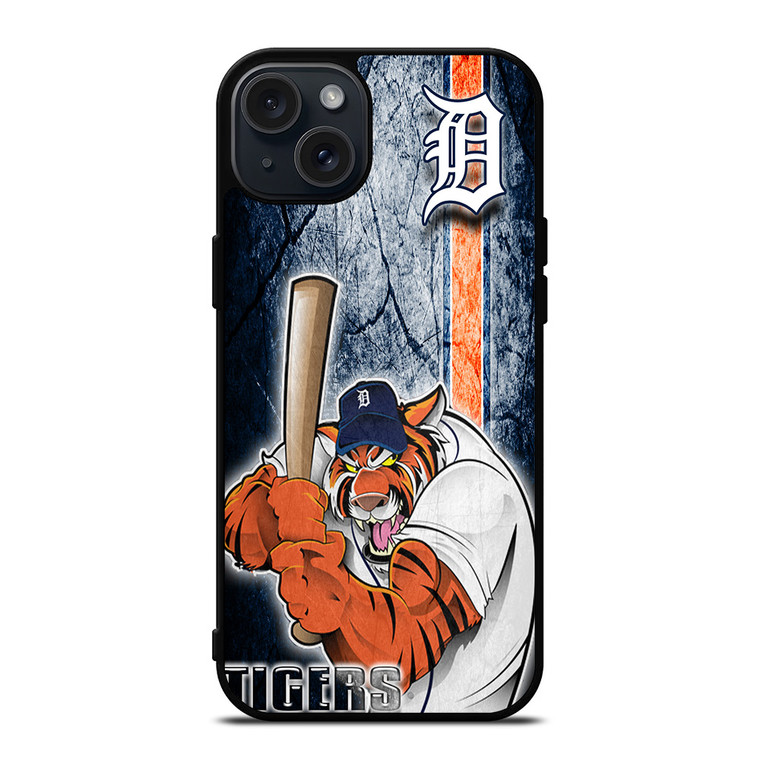 DETROIT TIGERS TEAM MASCOT iPhone 15 Plus Case Cover