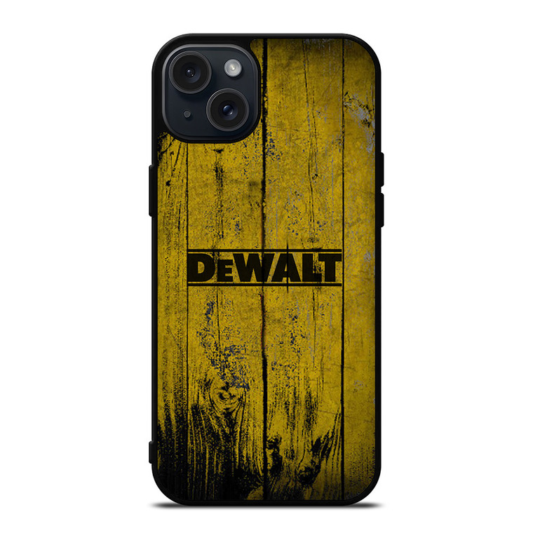 DEWALT WOODEN LOGO iPhone 15 Plus Case Cover