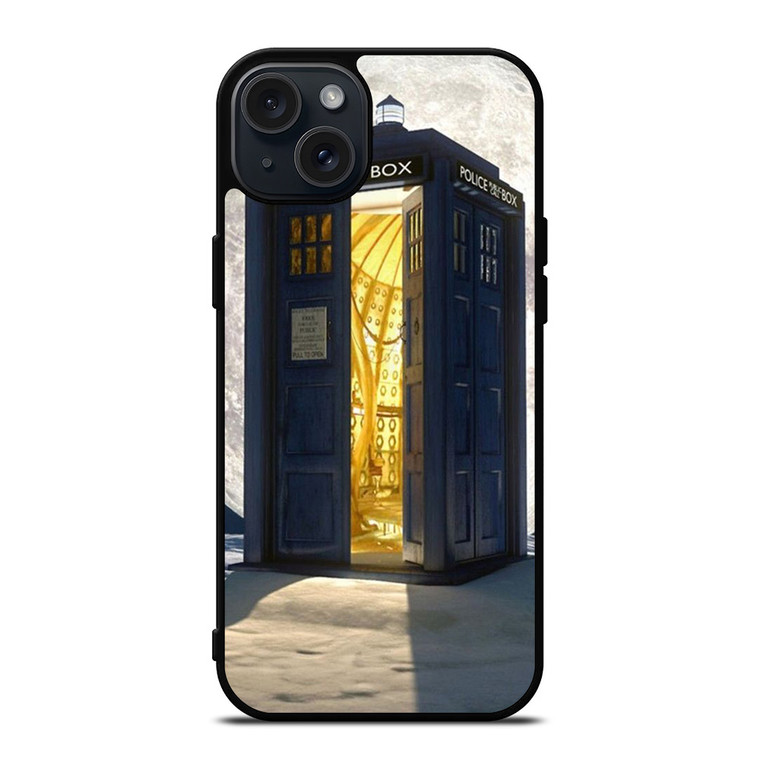 DR WHO TARDIS BOX iPhone 15 Plus Case Cover DR WHO TARDIS BOX iPhone 15 Plus Case Cover
