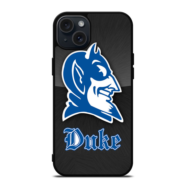 DUKE BLUE DEVILS LOGO iPhone 15 Plus Case Cover